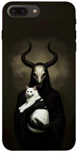 Чохол itsPrint Creature with cat для Apple iPhone 7 plus / 8 plus (5.5")