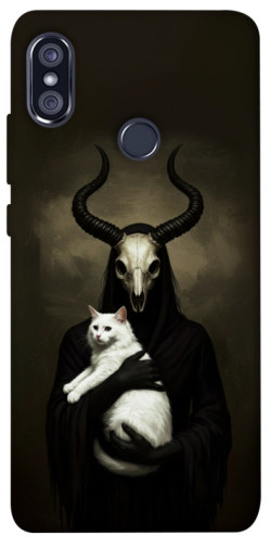 Чохол itsPrint Creature with cat для Xiaomi Redmi Note 5 Pro / Note 5 (AI Dual Camera)