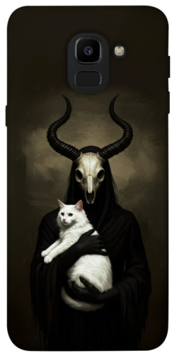 Чохол itsPrint Creature with cat для Samsung J600F Galaxy J6 (2018)