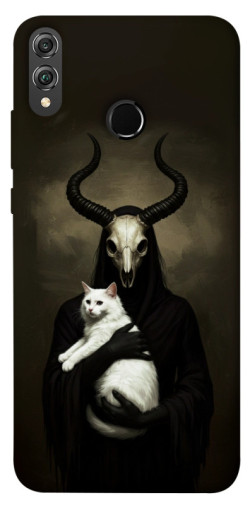 Чохол itsPrint Creature with cat для Huawei Honor 8X