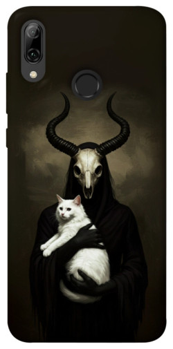 Чохол itsPrint Creature with cat для Huawei P Smart (2019)