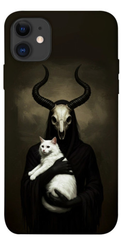 Чохол itsPrint Creature with cat для Apple iPhone 11 (6.1")