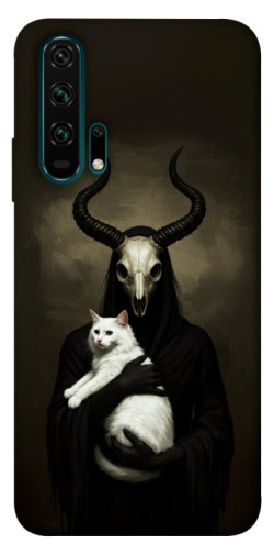 Чохол itsPrint Creature with cat для Huawei Honor 20 Pro