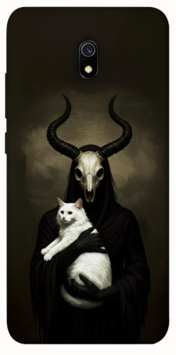 Чохол itsPrint Creature with cat для Xiaomi Redmi 8a