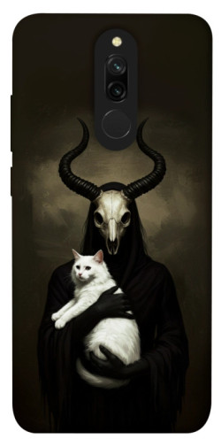 Чохол itsPrint Creature with cat для Xiaomi Redmi 8