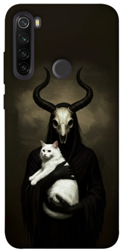 Чохол itsPrint Creature with cat для Xiaomi Redmi Note 8T