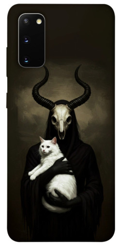 Чохол itsPrint Creature with cat для Samsung Galaxy S20