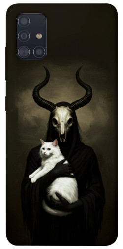 Чохол itsPrint Creature with cat для Samsung Galaxy A51