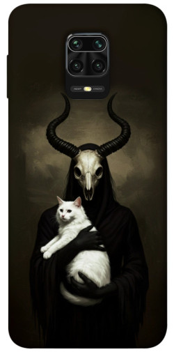 Чехол itsPrint Creature with cat для Xiaomi Redmi Note 9s / Note 9 Pro / Note 9 Pro Max