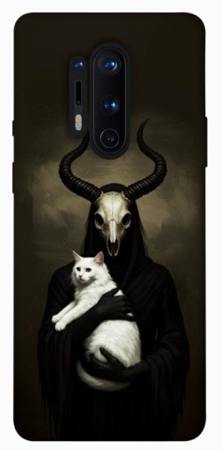 Чохол itsPrint Creature with cat для OnePlus 8 Pro