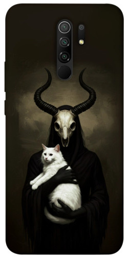 Чохол itsPrint Creature with cat для Xiaomi Redmi 9