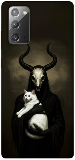 Чохол itsPrint Creature with cat для Samsung Galaxy Note 20
