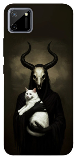 Чехол itsPrint Creature with cat для Realme C11