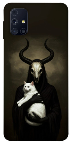 Чохол itsPrint Creature with cat для Samsung Galaxy M31s
