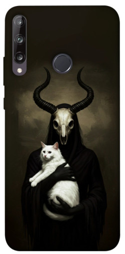 Чохол itsPrint Creature with cat для Huawei P40 Lite E / Y7p (2020)