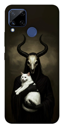 Чехол itsPrint Creature with cat для Realme C15