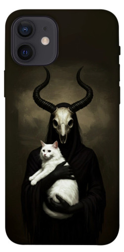 Чохол itsPrint Creature with cat для Apple iPhone 12 Pro (6.1")