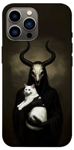 Чохол itsPrint Creature with cat для Apple iPhone 12 Pro Max (6.7")