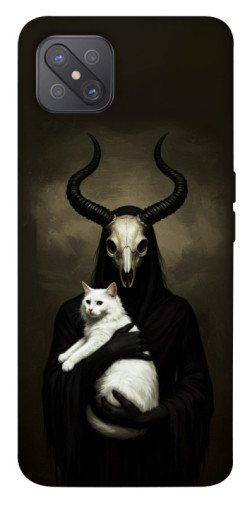 Чохол itsPrint Creature with cat для Oppo A92s