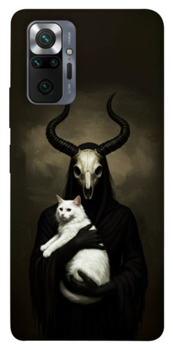 Чохол itsPrint Creature with cat для Xiaomi Redmi Note 10 Pro