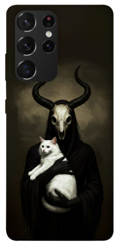 Чохол itsPrint Creature with cat для Samsung Galaxy S21 Ultra
