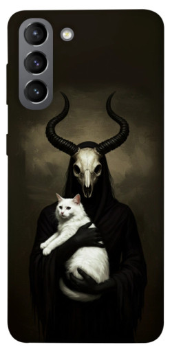 Чохол itsPrint Creature with cat для Samsung Galaxy S21