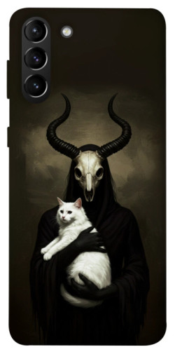 Чохол itsPrint Creature with cat для Samsung Galaxy S21+