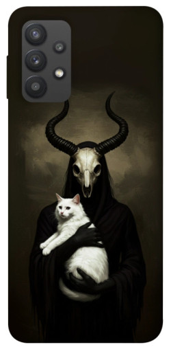 Чохол itsPrint Creature with cat для Samsung Galaxy A32 (A325F) 4G