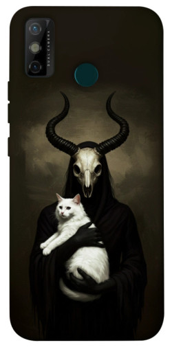 Чохол itsPrint Creature with cat для TECNO Spark 6 Go