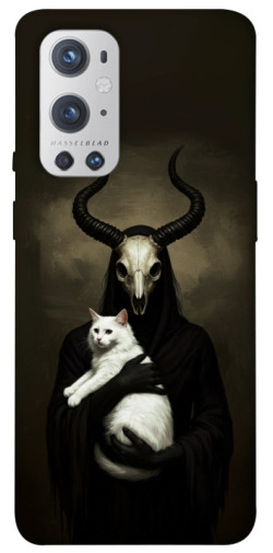 Чехол itsPrint Creature with cat для OnePlus 9 Pro