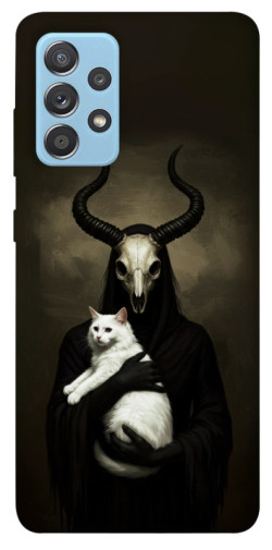 Чохол itsPrint Creature with cat для Samsung Galaxy A52 4G / A52 5G