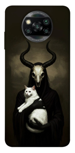 Чехол itsPrint Creature with cat для Xiaomi Poco X3 NFC / Poco X3 Pro