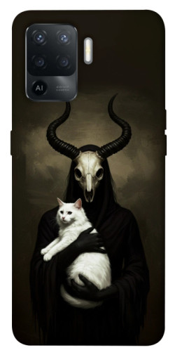 Чохол itsPrint Creature with cat для Oppo Reno 5 Lite