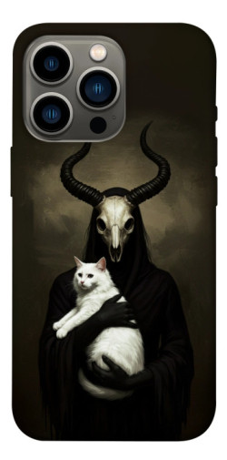 Чехол itsPrint Creature with cat для Apple iPhone 13 Pro (6.1")