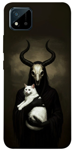 Чехол itsPrint Creature with cat для Realme C11 (2021)
