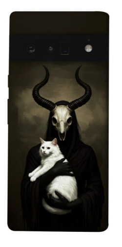 Чохол itsPrint Creature with cat для Google Pixel 6 Pro