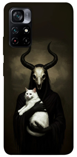 Чохол itsPrint Creature with cat для Xiaomi Poco M4 Pro 5G