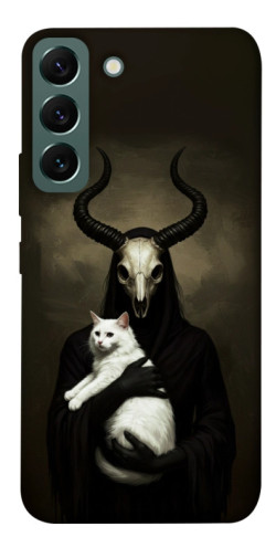 Чохол itsPrint Creature with cat для Samsung Galaxy S22