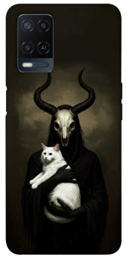 Чохол itsPrint Creature with cat для Oppo A16s / A16