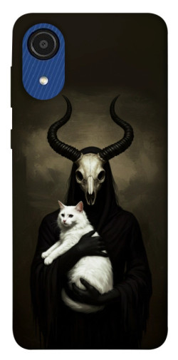 Чохол itsPrint Creature with cat для Samsung Galaxy A03 Core