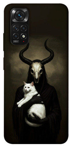 Чохол itsPrint Creature with cat для Xiaomi Redmi Note 11 (Global) / Note 11S