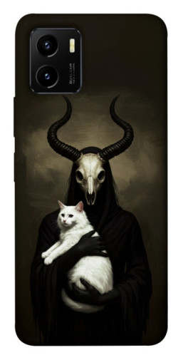 Чохол itsPrint Creature with cat для Vivo Y15s