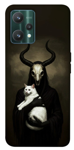 Чехол itsPrint Creature with cat для Realme 9 Pro