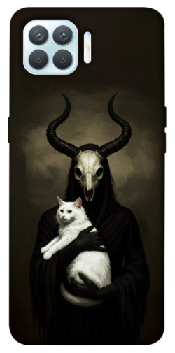 Чохол itsPrint Creature with cat для Oppo F17 Pro