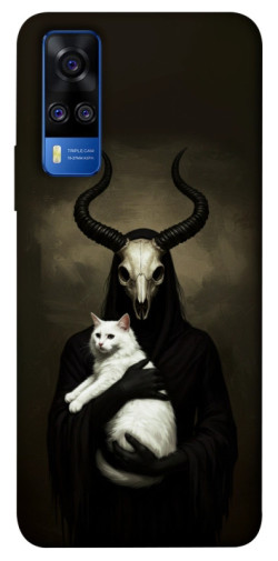 Чохол itsPrint Creature with cat для Vivo Y51a