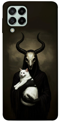 Чохол itsPrint Creature with cat для Samsung Galaxy M53 5G