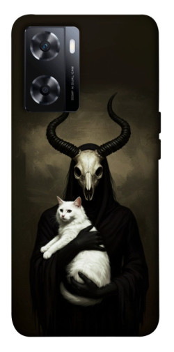 Чохол itsPrint Creature with cat для OnePlus Nord N20 SE