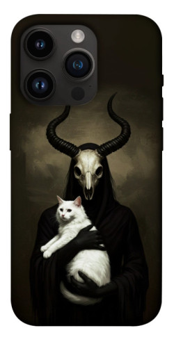 Чехол itsPrint Creature with cat для Apple iPhone 14 Pro (6.1")