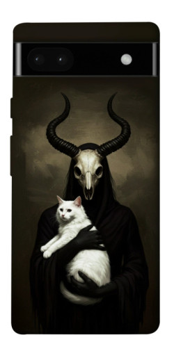 Чохол itsPrint Creature with cat для Google Pixel 6a