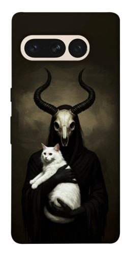 Чохол itsPrint Creature with cat для Google Pixel 7 Pro